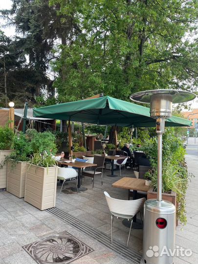 Боковые уличные зонты. Зонты от солнца 3х3, 4х4