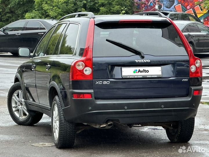 Volvo XC90 2.5 AT, 2005, 270 000 км