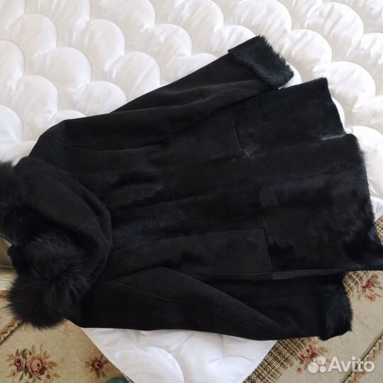 Дубленка натуральная женская 44-46 и куртка