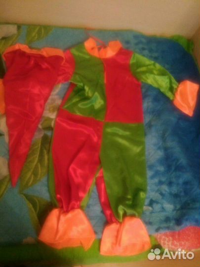 Новогодний костюм Петрушка и Зайка