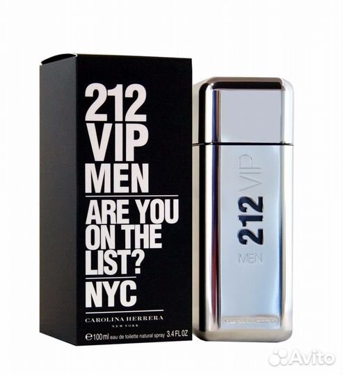 Мужской парфюм Carolina Herrera 212 VIP Men 100 мл