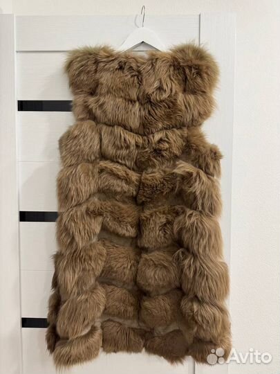 Жилетка женская из песца