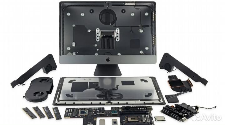 Проф ремонт, апргейд iMac