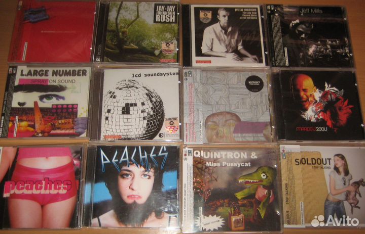 Лицензионные CD диски - electro, alternativ