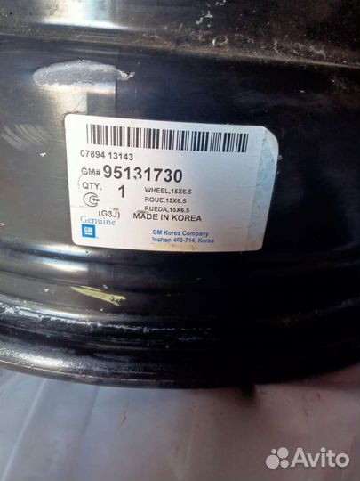 Продам стальные диски