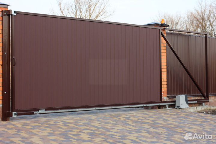 Откатные ворота в ассортименте