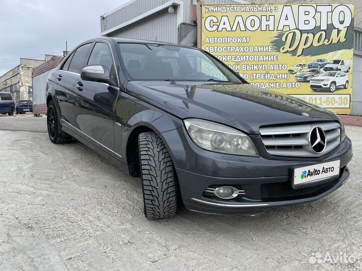 Mercedes-Benz C-класс 1.8 AT, 2007, 186 000 км