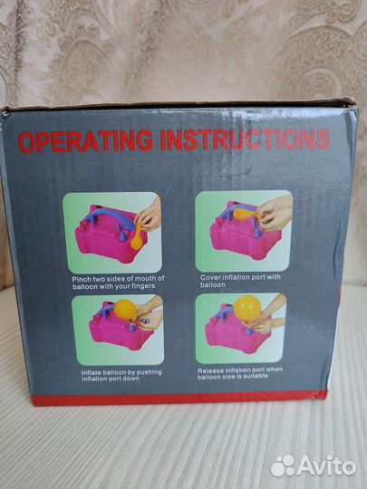 Компрессор для надувания воздушных шаров