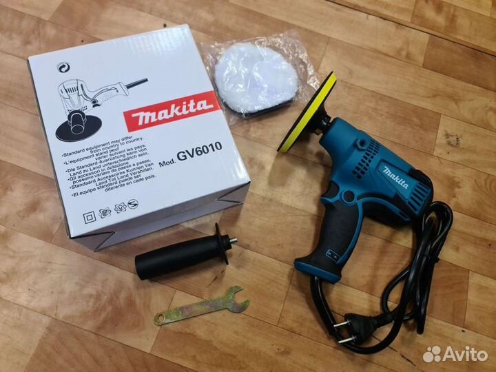 Полировальная машинка makita GV6010