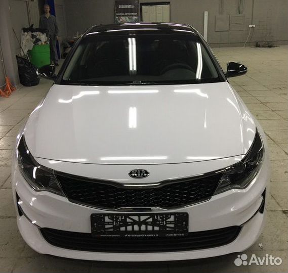 Белая пленка для такси