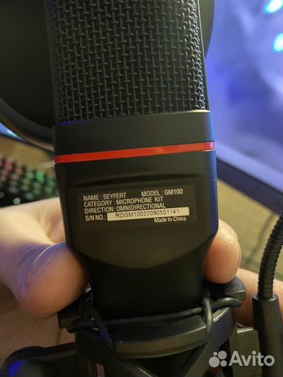 Игровой микрофон Redragon Sayfert gm100