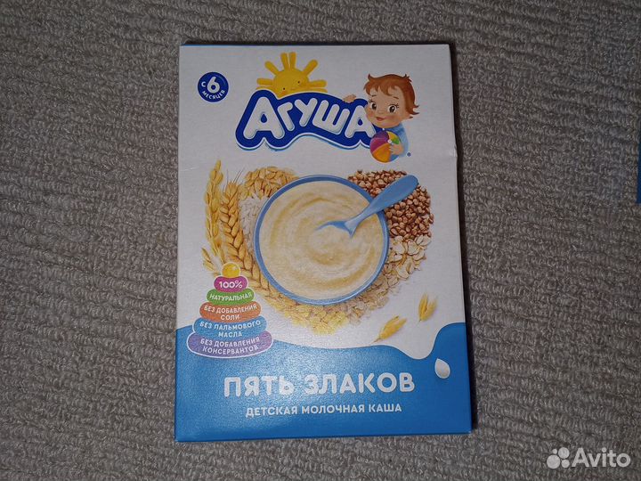 Каша агуша 5 злаков