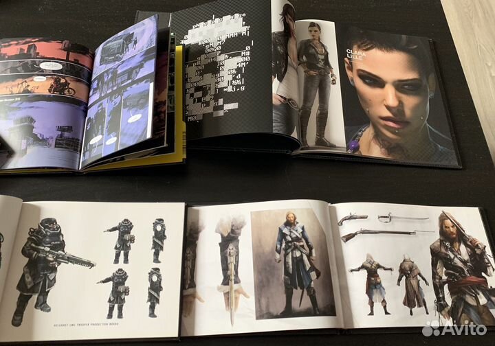 Книги артубики из игр: Resident Evil, watch dogs