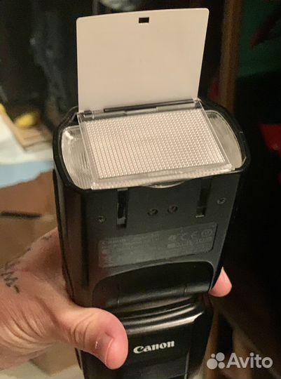 Вспышка canon speedlite 600ex rt