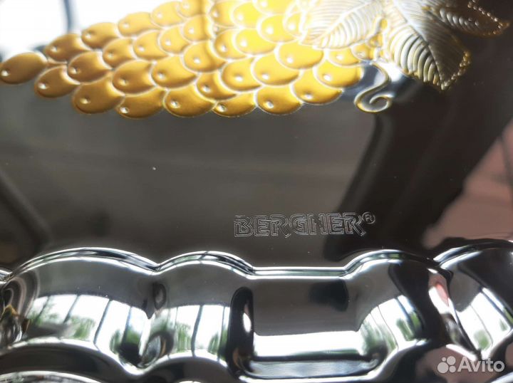 Bergner набор подносов из хромированной стали