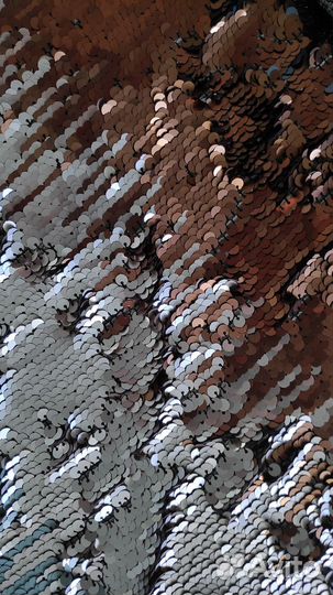 Пайетки на сетке