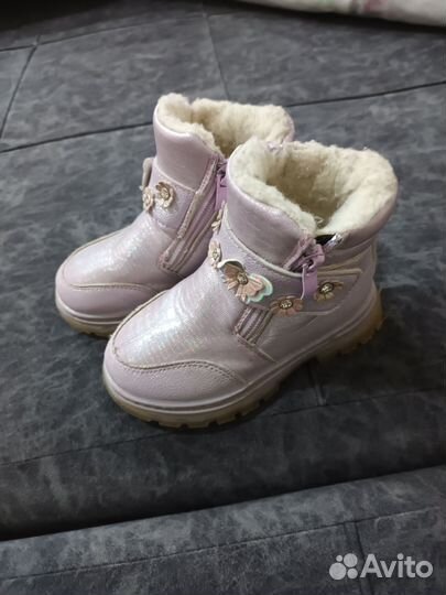 Ботинки зимние для девочки
