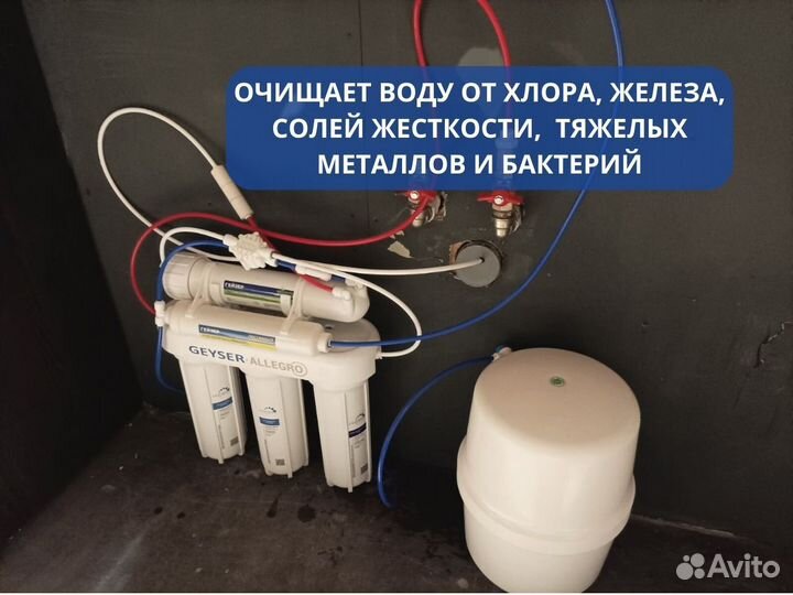 Обратный осмос. Фильтр для воды в частный дом/квар