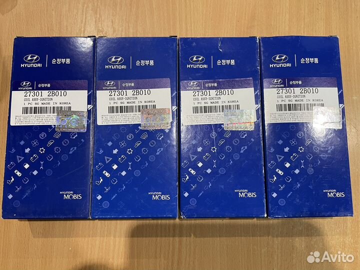 Катушка зажигания hyundai kia