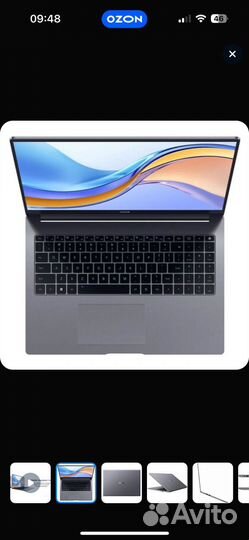 Honor MagicBook X16 Новый, чек, без ос