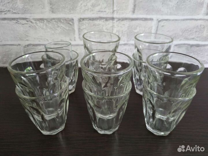 Стопки набор,11 шт.+1 стопка в подарок