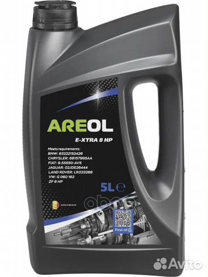 Areol E -xtra 8 HP (5L) масло трансм. для АКПП