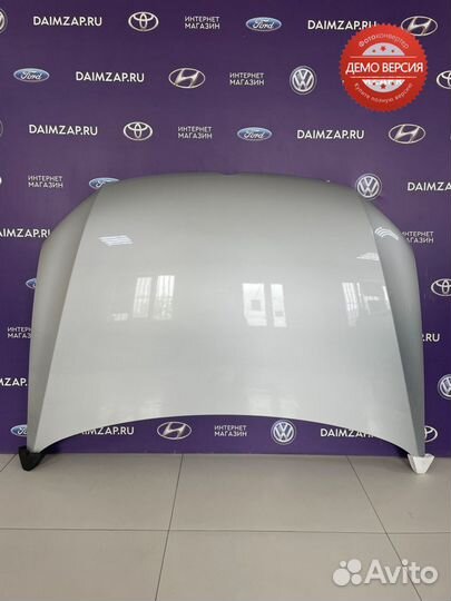 Капот Volkswagen Polo Серебристый (10-15)