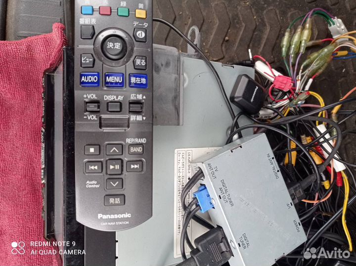 Автомагнитола panasonic digital tuner strada