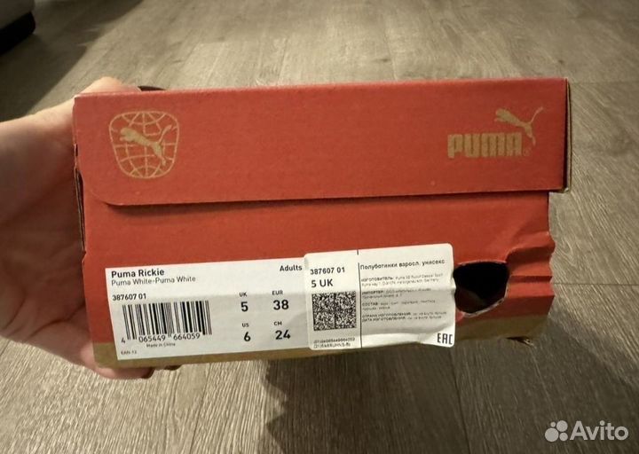 Кеды Puma 38 новые