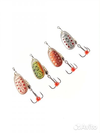 Набор блесен вертушек №3