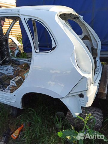 Крыло заднее левое калина 2
