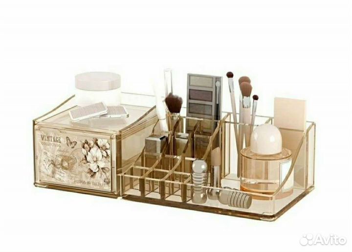 Органайзер акриловый для хранения косметики