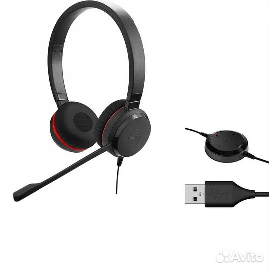 Гарнитура Jabra Evolve 20 MS/UC Stereo USB-A/USB-C