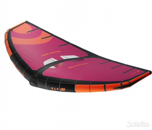 Крыло для вингфойлинга Fly Wing Red/orange