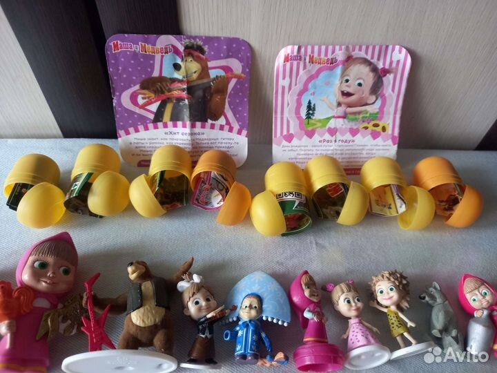 Игрушки Маша и Медведь masha и Мишка