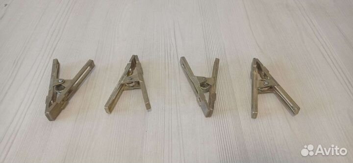 Зажим заземления латунный