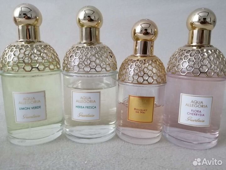 Остатки во флаконах (оригинал) из личной коллекции