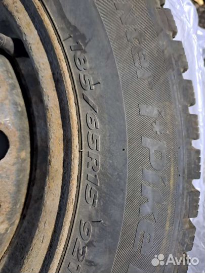 Колеса r 15 зимние шипованные