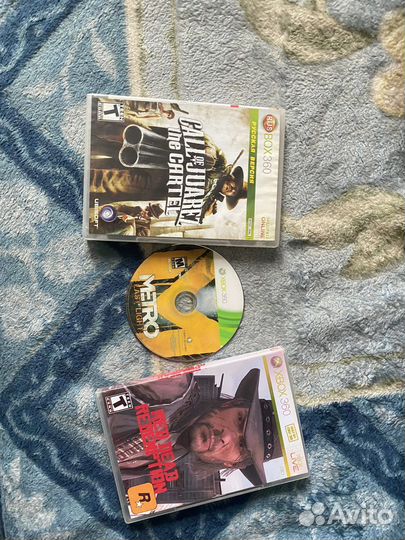 Игровые диски на xbox 360