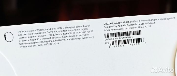Apple watch SE 2 2022 40mm черные