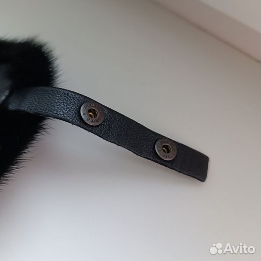 Норковая шапка мужская, 59 размер