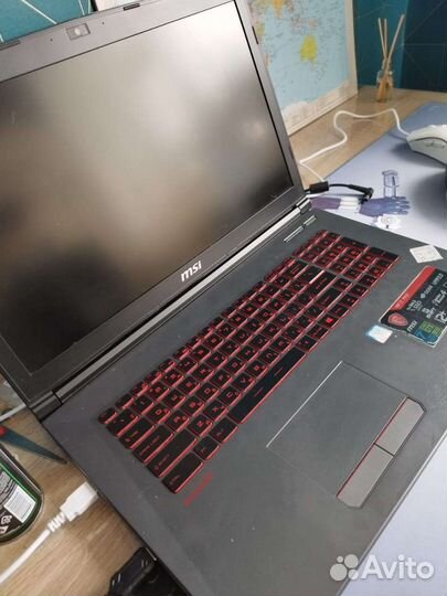 Игровой ноутбук msi GU72 7RD