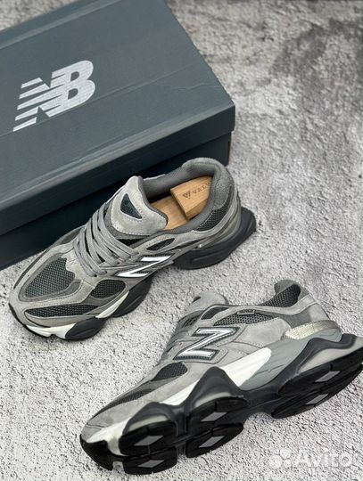 Кроссовки new balance 9060 серые