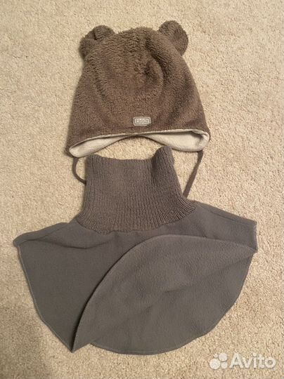 Комплекты шапка, шарф и краги