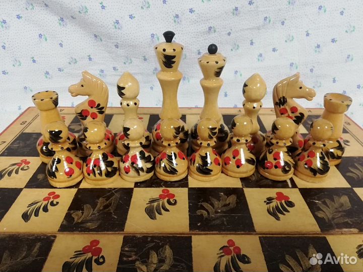 Шахматы СССР подарочные сувенирные