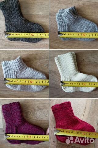 Носки вязаные ручной работы