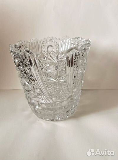 Ваза конфетница хрустальная СССР