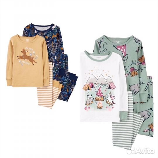 Пижама Carters оригинал 12М-5Т