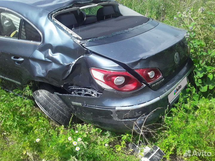 Volkswagen Passat CC 2.0 AT, 2011, битый, 250 000 км