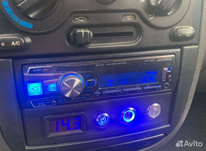 Автомагнитола alpine 92 bt